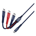 NAUTICA(R) 4FT 3IN1 CHG CBL URBN NVY
