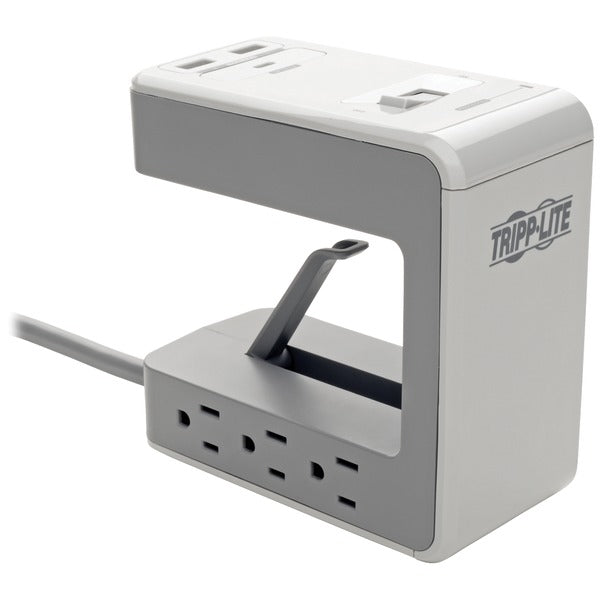 TRIPP LITE(R) BY EATON(R) 6OUT 8FT DESK CLAMP SURGE