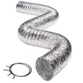DEFLECTO(R) 8' FOIL DUCT W/CLAMPS