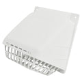 DEFLECTO(R) WHITE VENT HOOD