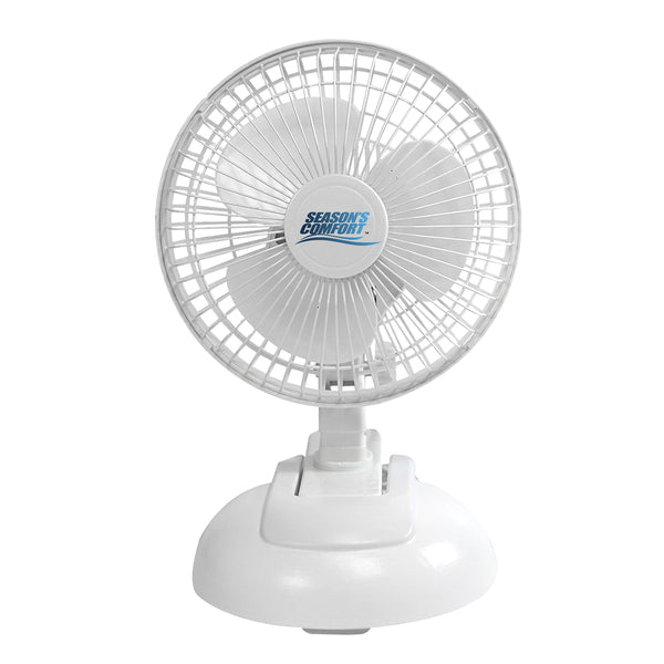 SEASONS COMFORT(TM) 6IN TABLE TOP & CLIP FAN