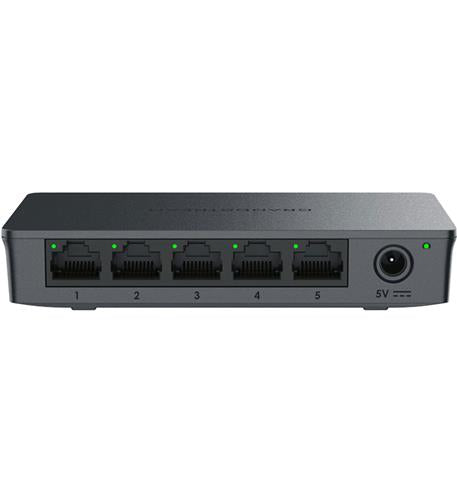 Layer 2 Unmanaged Switch, 5x GigE, Plast