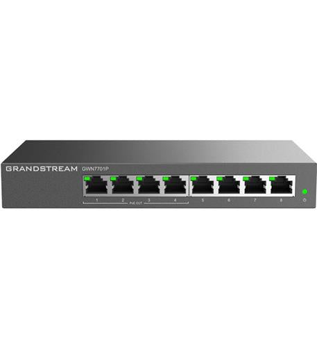 Layer 2 Unmanaged Switch, 8 x GigE 4 POE