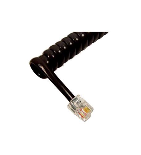 ICHA444025-FBK4 25' BLACK Handset Cord