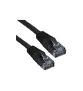 CAT6 PATCH CORD BOOTED 2' BLACK