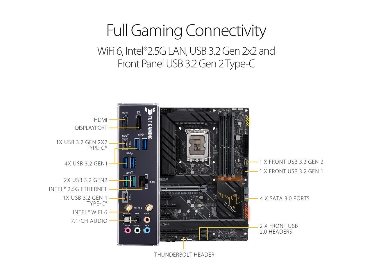 TUF GAM Z690-PLUS WIFI D4 R