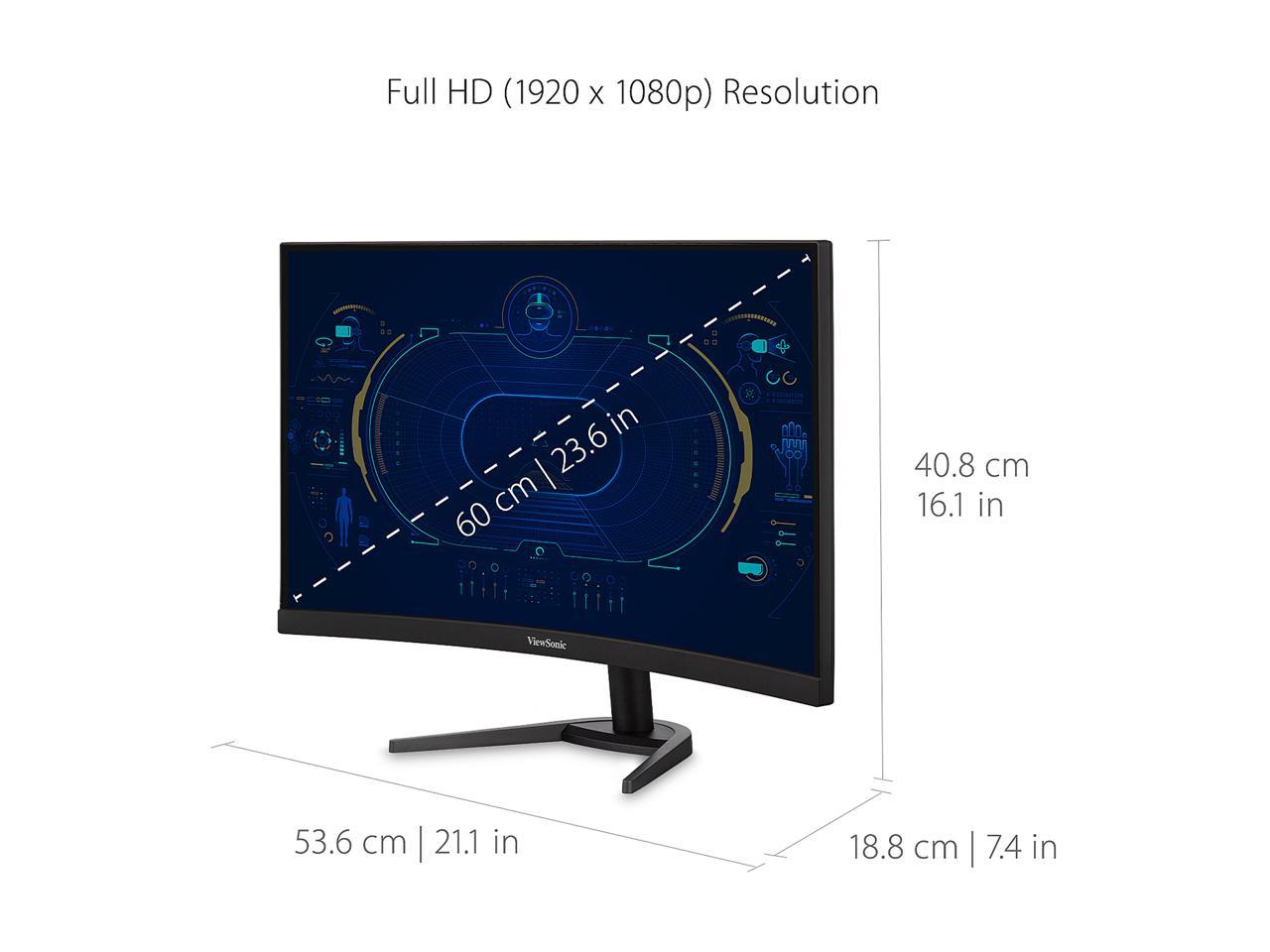 ViewSonic CRMNTR VIEW 24" 165HZ VX2468-PC-MHD