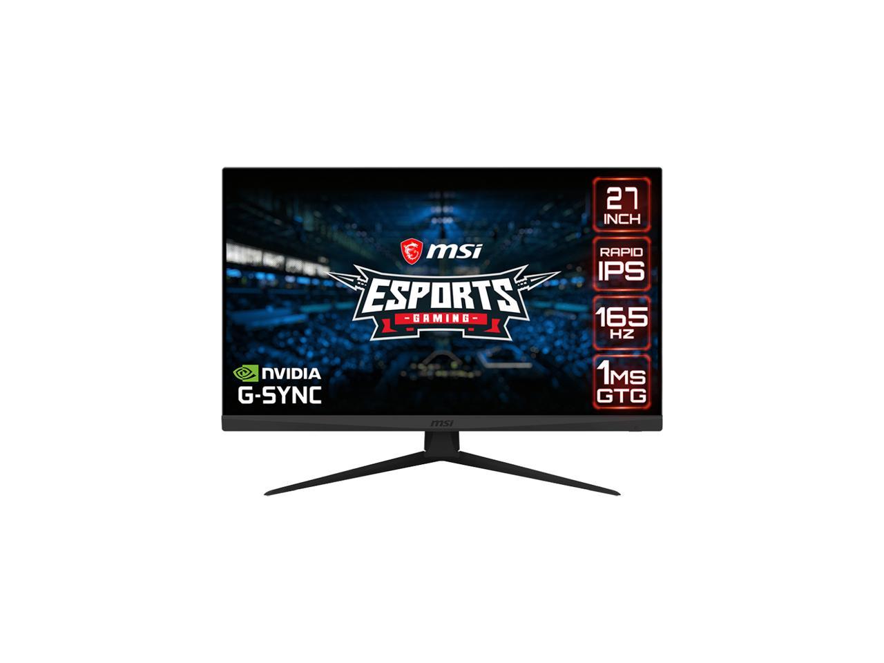 MSI MNTR MSI 27" 2K 165HZ G273QF IPS R