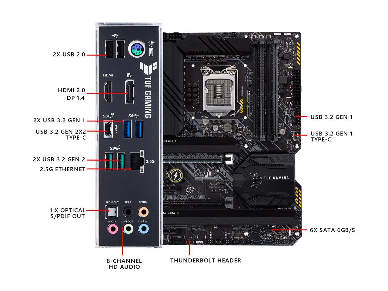 TUF GAMING Z590-PLUS R