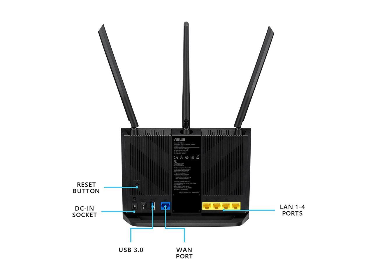 ASUS WL ROUTER ASUS RT-AC65 R