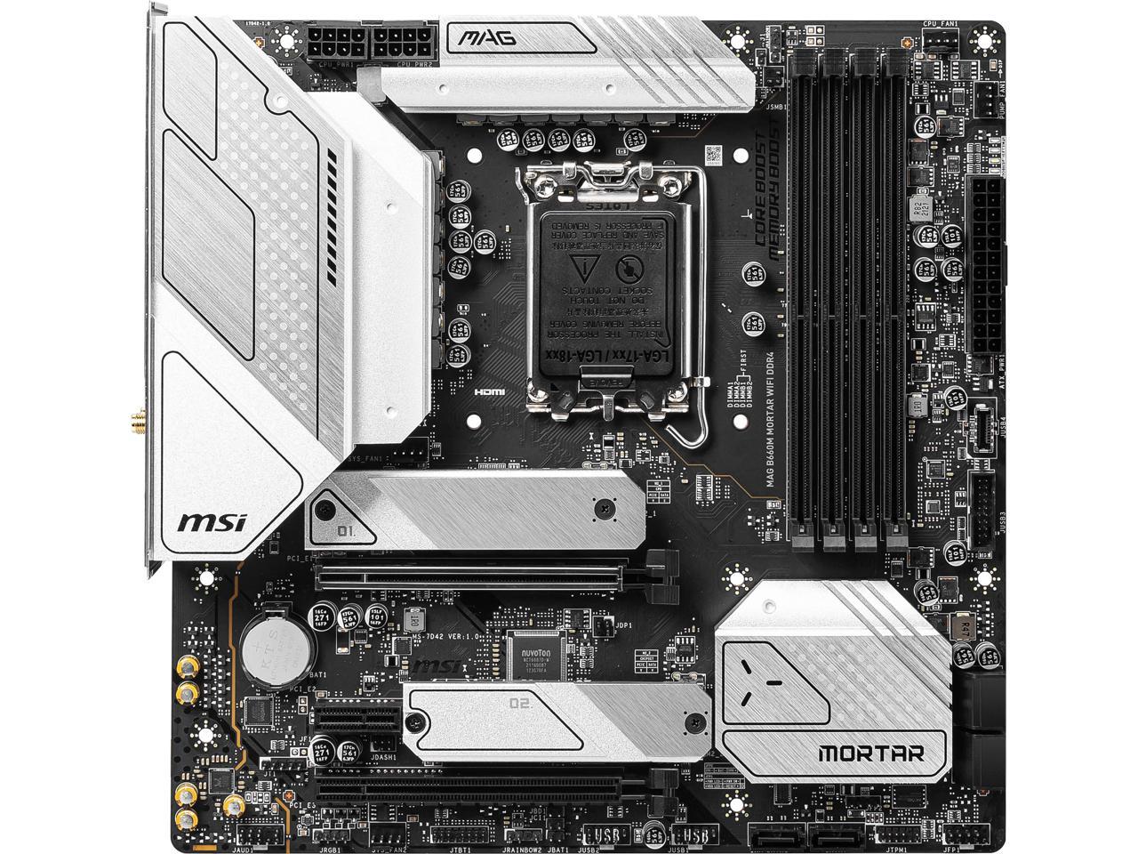 MAG B660M MORTAR WIFI DDR4 R