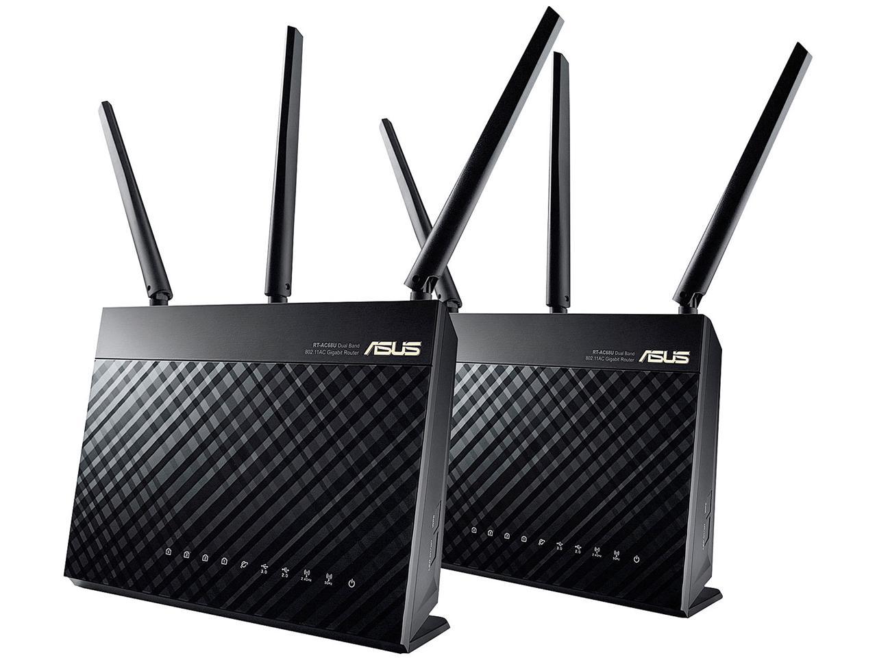 ASUS WL ROUTER ASUS RT-AC1900P(2-PK)/CA