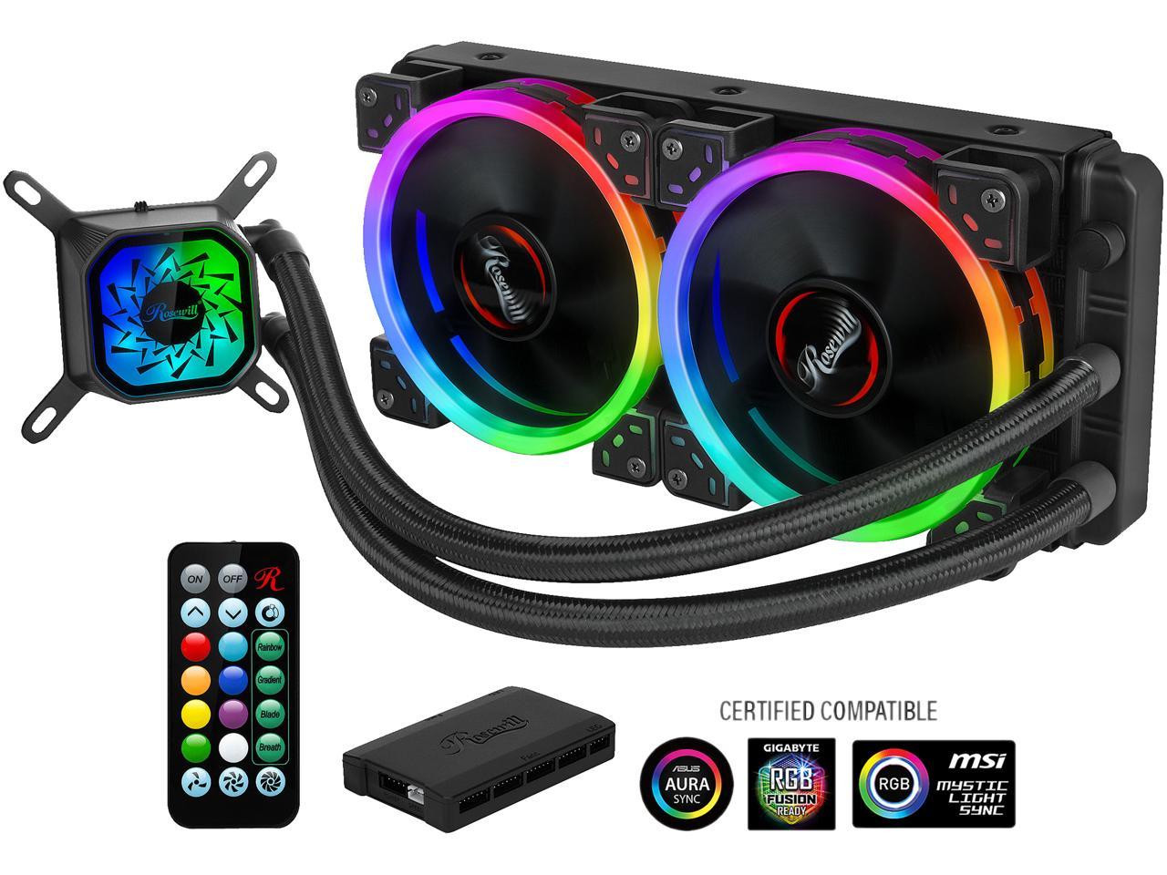 Rosewill LQCOOL ROSEWILL PB240-RGB R