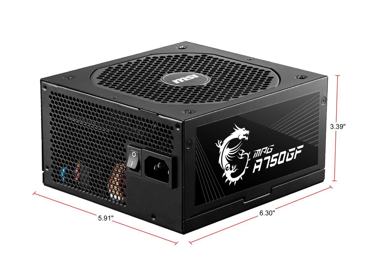 MSI PSU MSI 750W MPG A750GF R