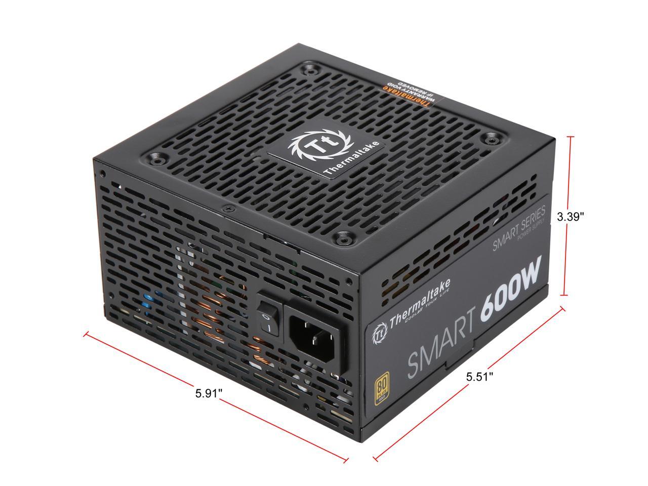 Thermaltake PSU TT 600W PS-TTP-0600NNFAGU-1 %