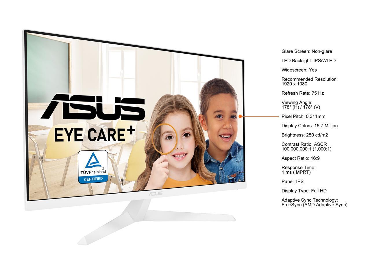 ASUS MNTR ASUS 27" 75HZ IPS VY279HE-W R