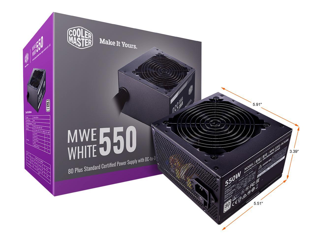 Cooler Master PSU CM 550W MPE-5501-ACAAW-US R