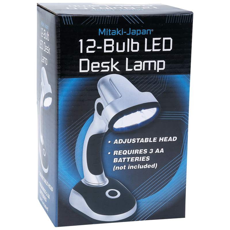 Mitaki-Japan  12-Bulb LED Desk Lamp