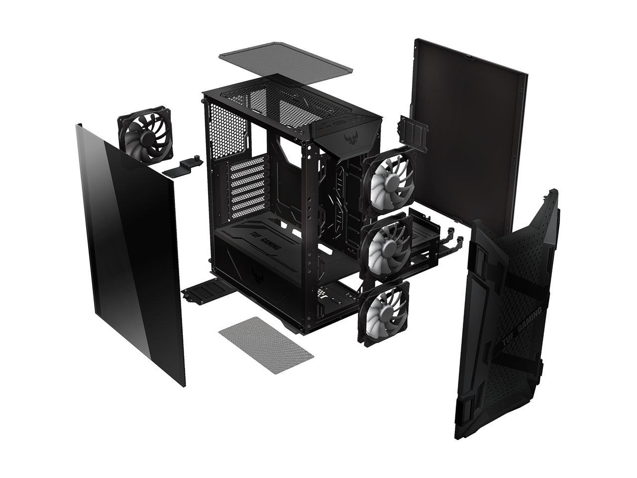 ASUS CASE ASUS GT301/BLK/ARGB FAN R