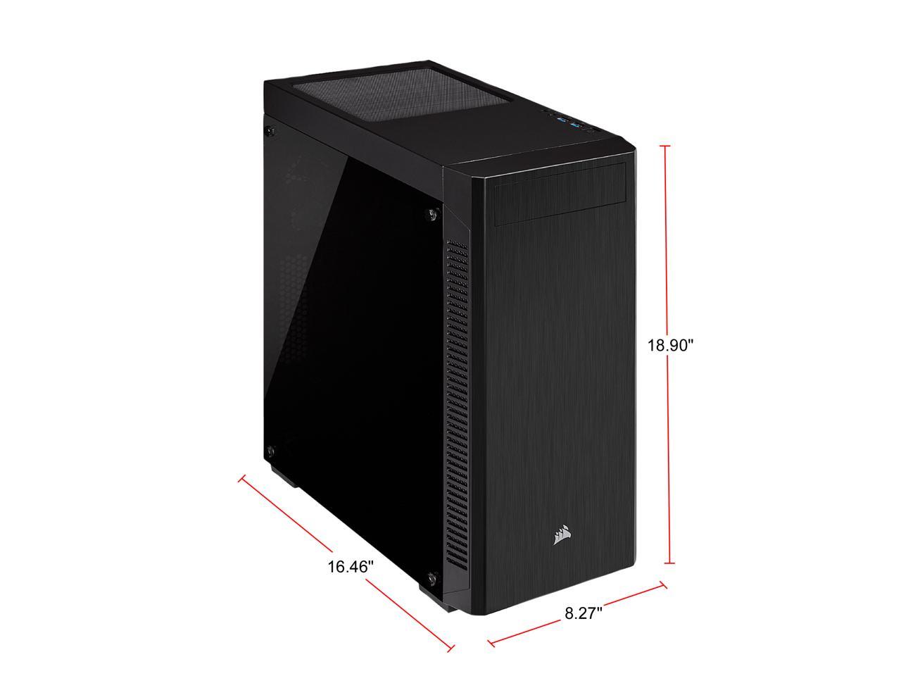 Corsair CASE CORSAIR CARBIDE 110R BLK TG R
