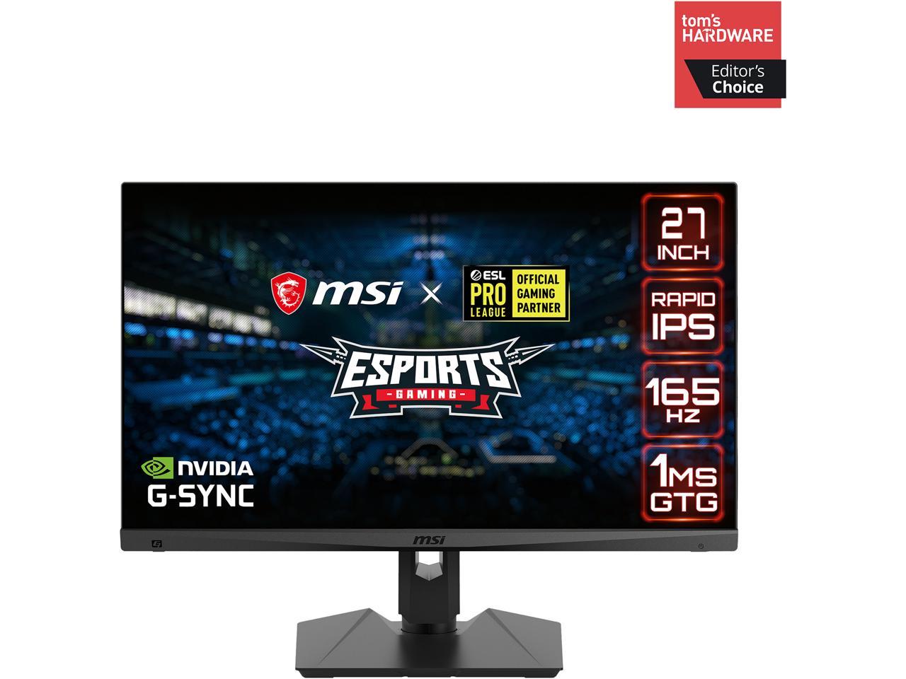 MSI MNTR MSI 27" 2K 165HZ MAG274QRF-QD