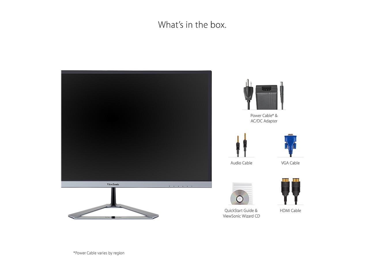 ViewSonic MNTR VS 22" 60HZ IPS VX2276-SMHD R