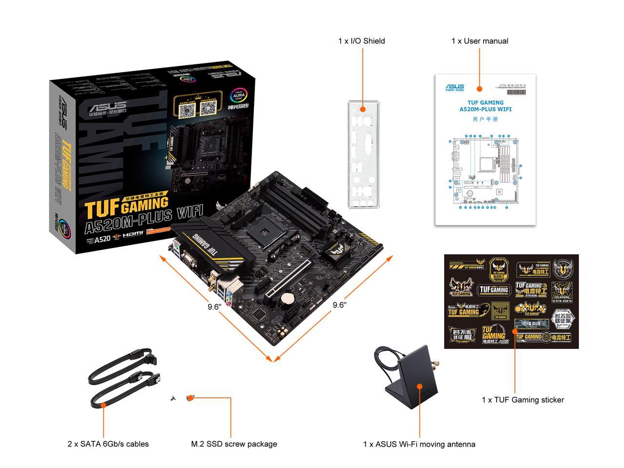 TUF GAMING A520M-PLUS WIFI