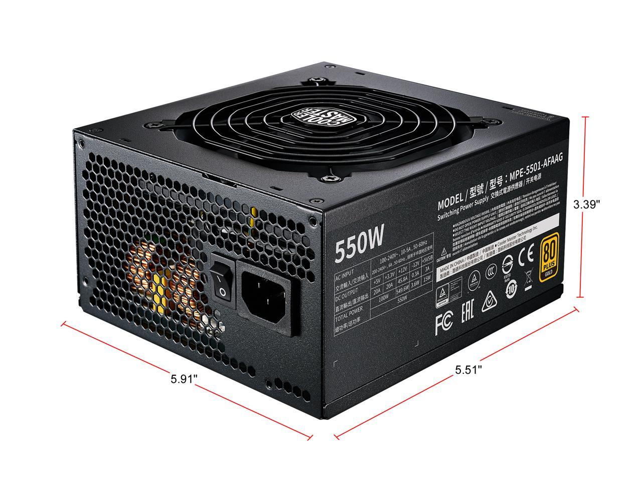 Cooler Master PSU CM 550W MPE-5501-AFAAG-US R