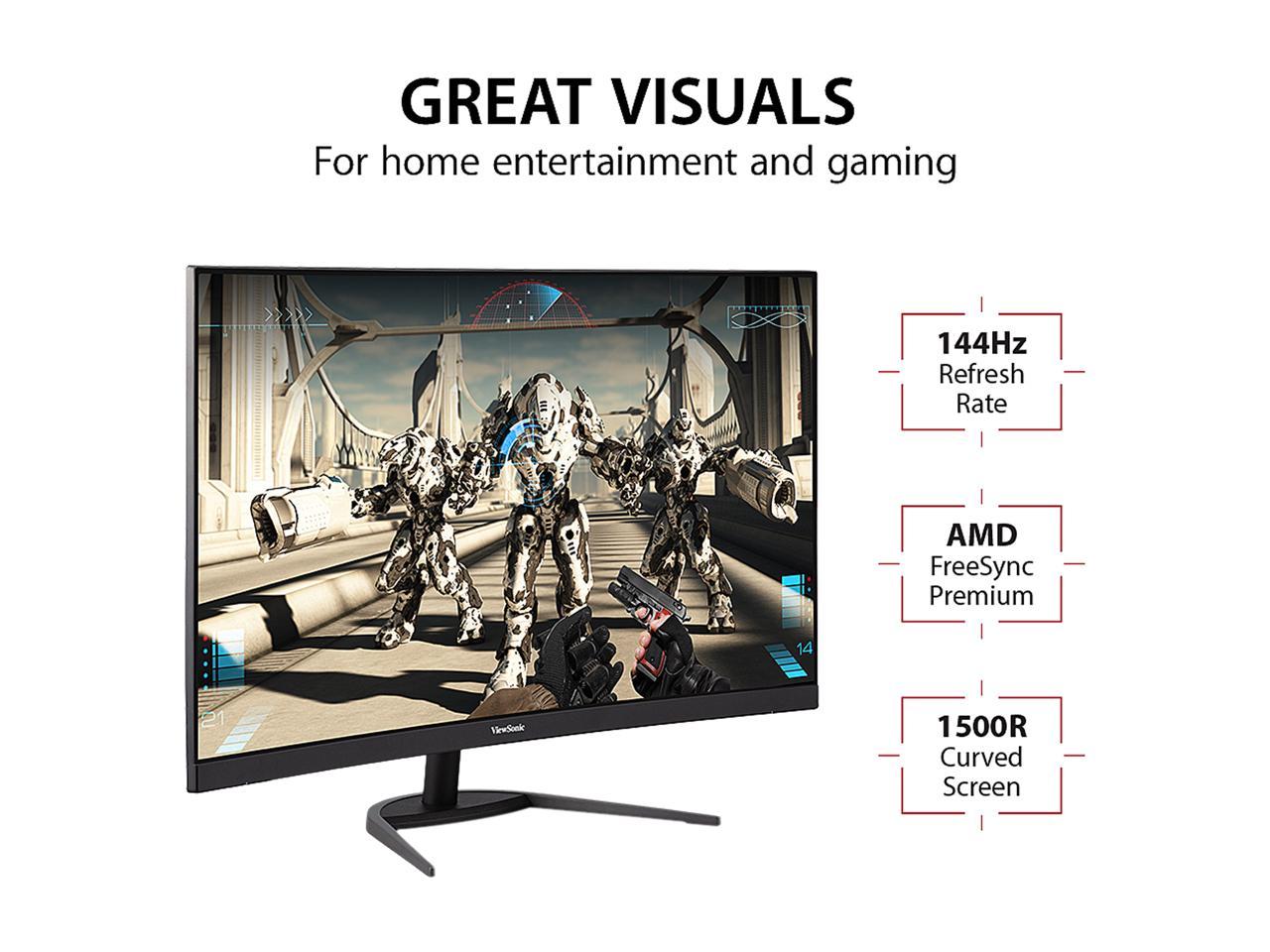 ViewSonic CRMNTR VS 32" 144HZ 2K VX3268-2KPC