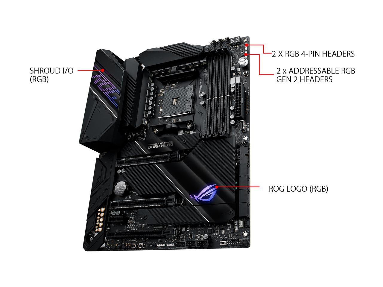 ROG CROSSHAIR VIII DARK HER