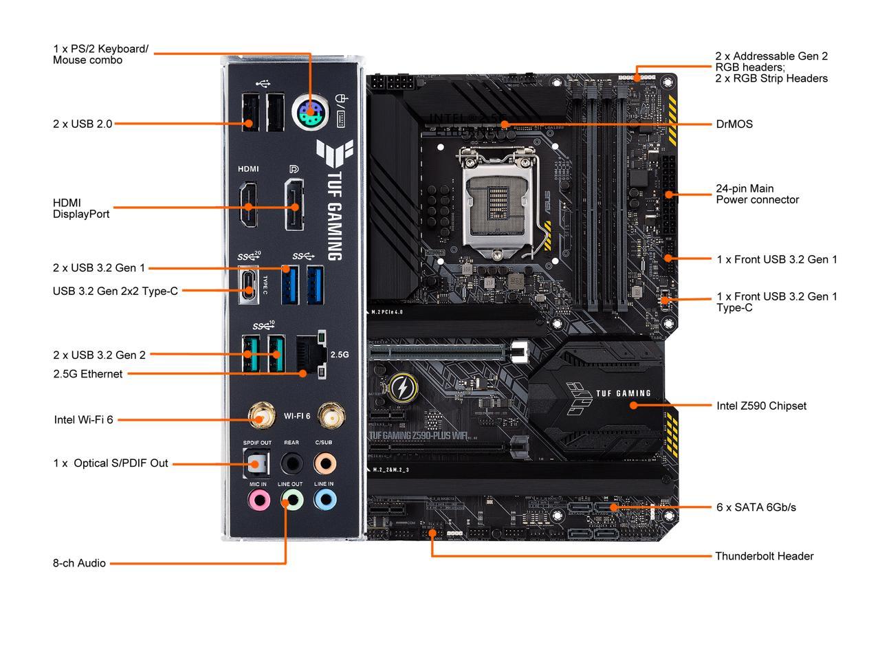 TUF GAMING Z590-PLUS WIFI R