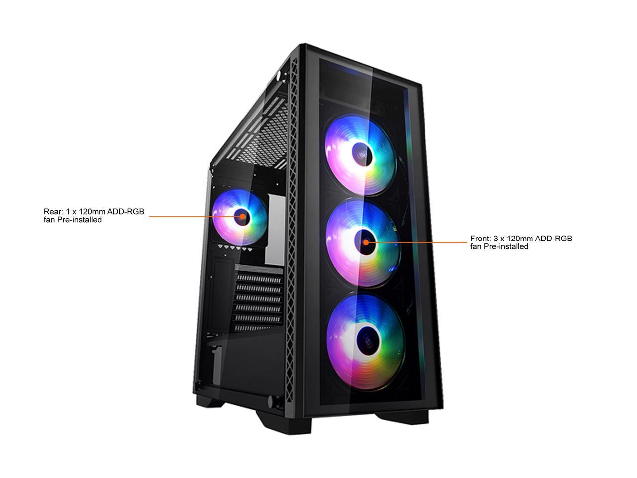 DEEPCOOL CASE DEEPCL MATREXX 50 ADD-RGB 4F R