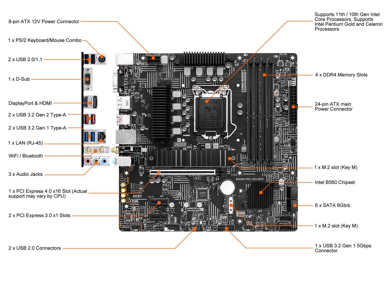 B560M PRO-VDH WIFI R