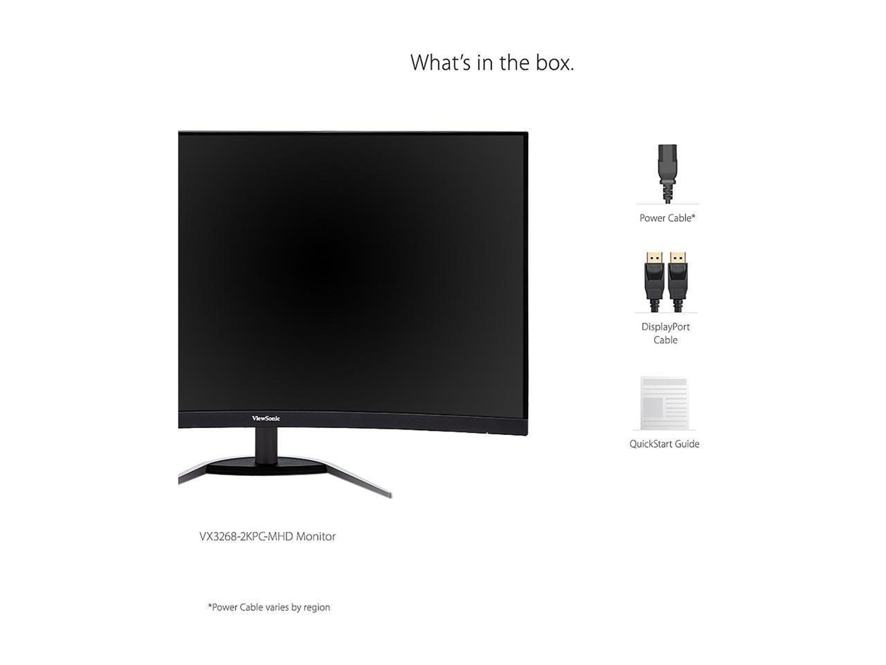 ViewSonic CRMNTR VS 32" 144HZ 2K VX3268-2KPC