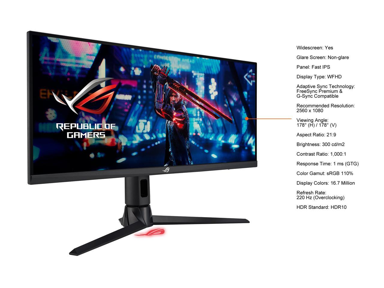 ASUS MNTR ASUS 29.5" 220HZ IPS XG309CM R