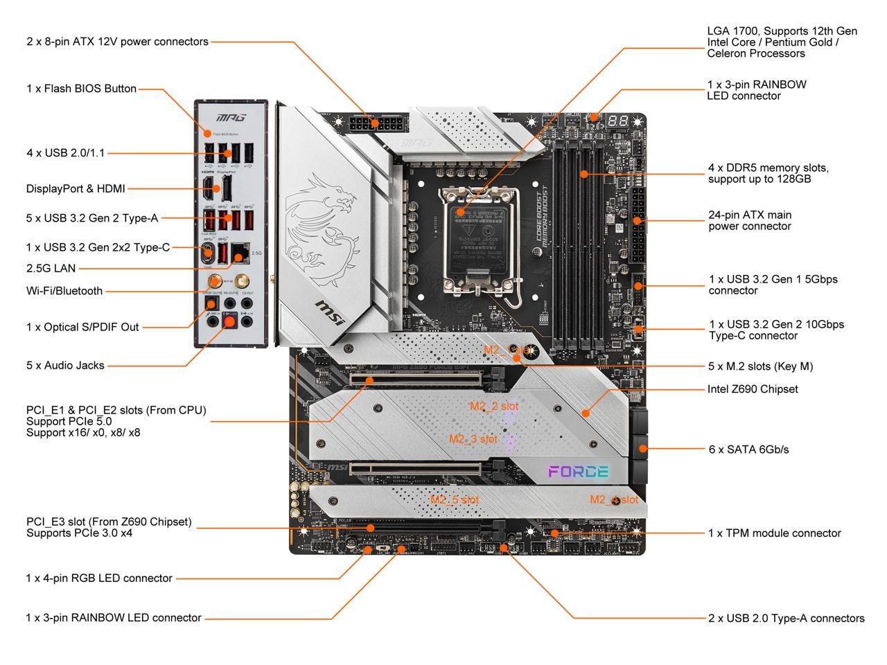 MPG Z690 FORCE WIFI R