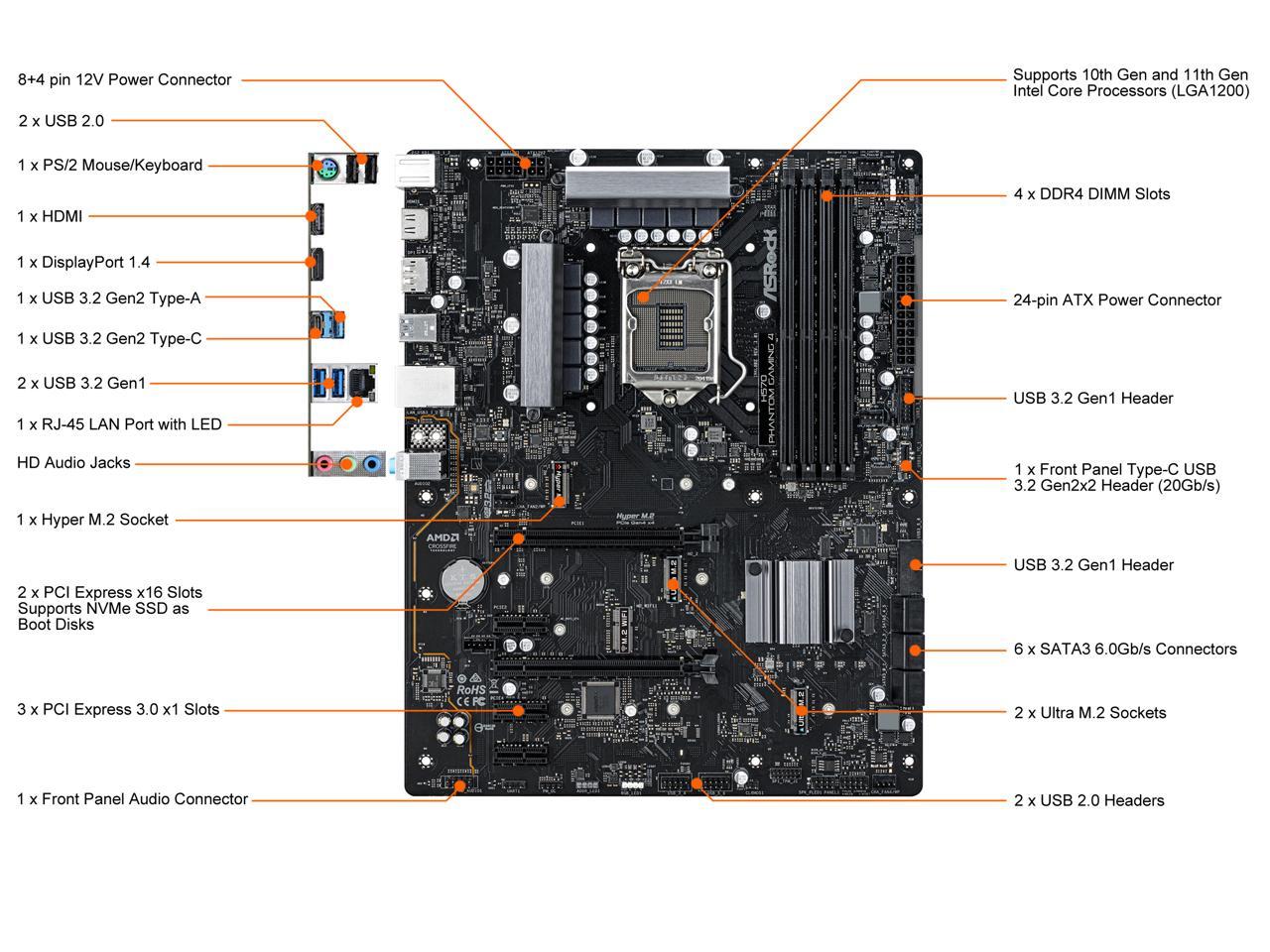 H570 PHANTOM GAMING 4 R