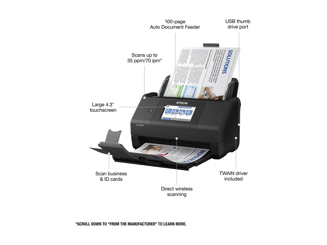 EPSON ES-580W DELEX WIRELESS R