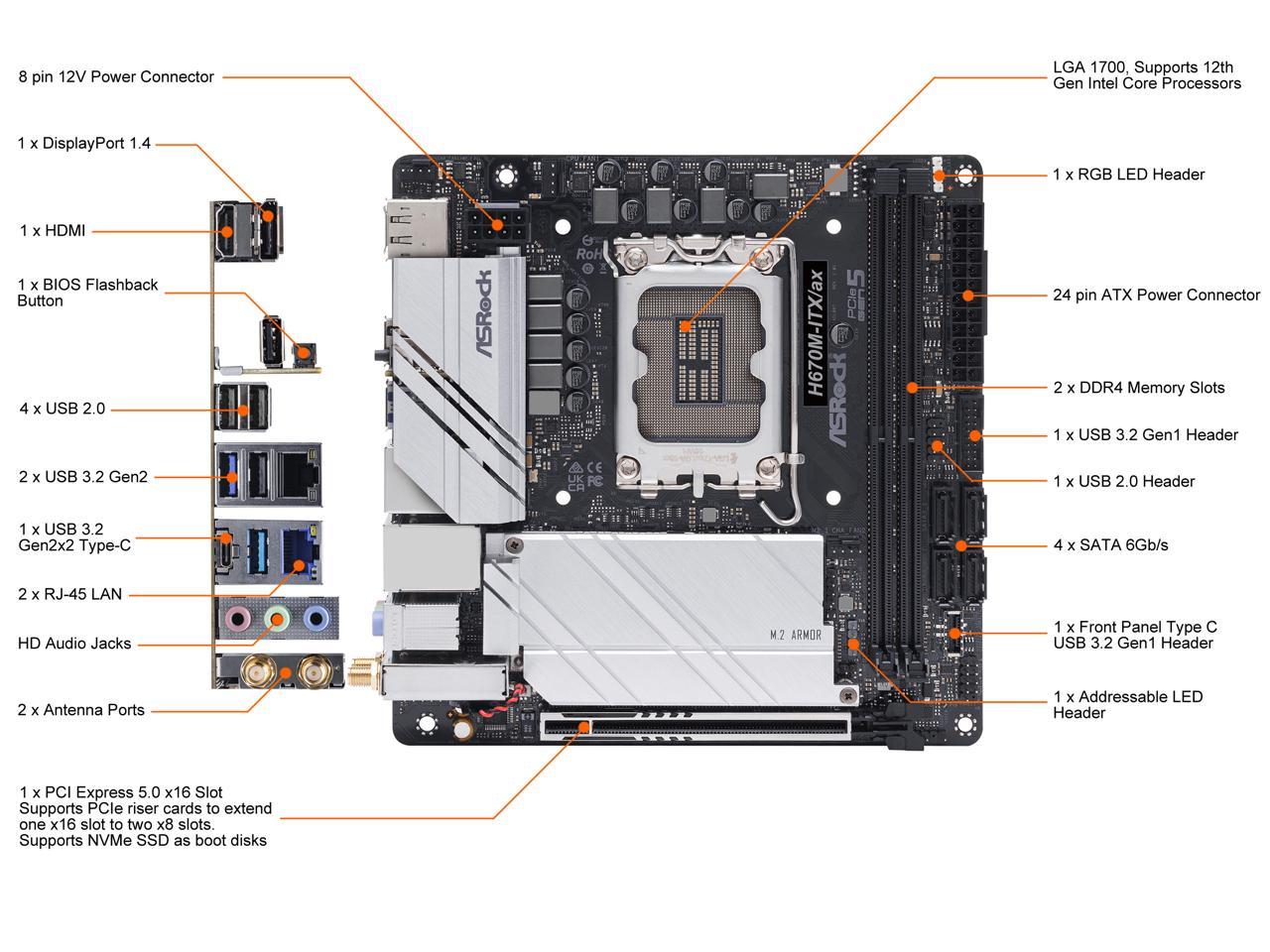 H670M-ITX/AX R