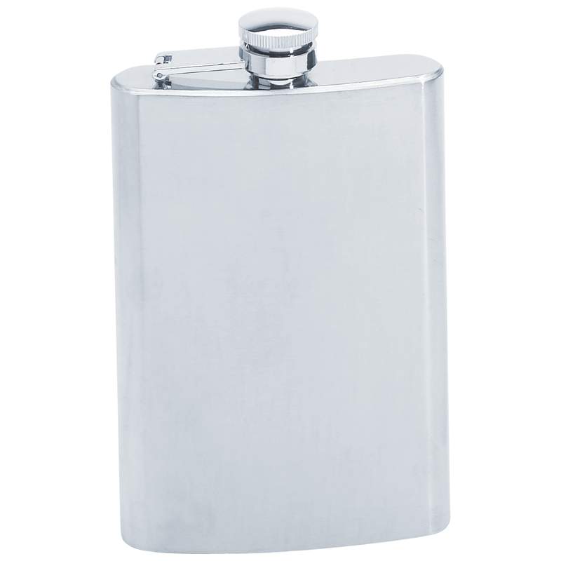 Maxam® 8oz Stainless Steel Vertical Flask