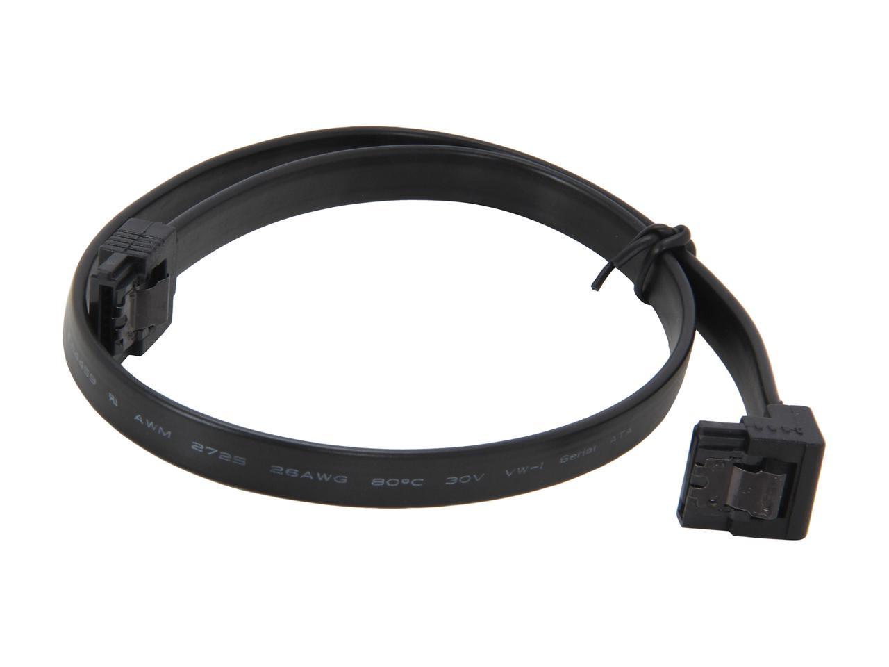 Rosewill CABLE ROSEWILL SC-SATA3-18-LL-BK-90