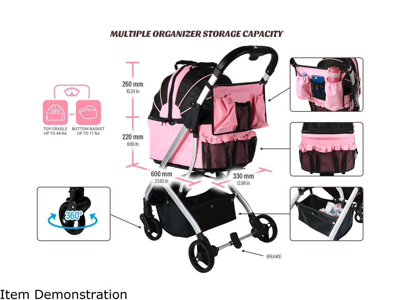 Rosewill PET STROLLER ROSEWILL RPPS-22001P R