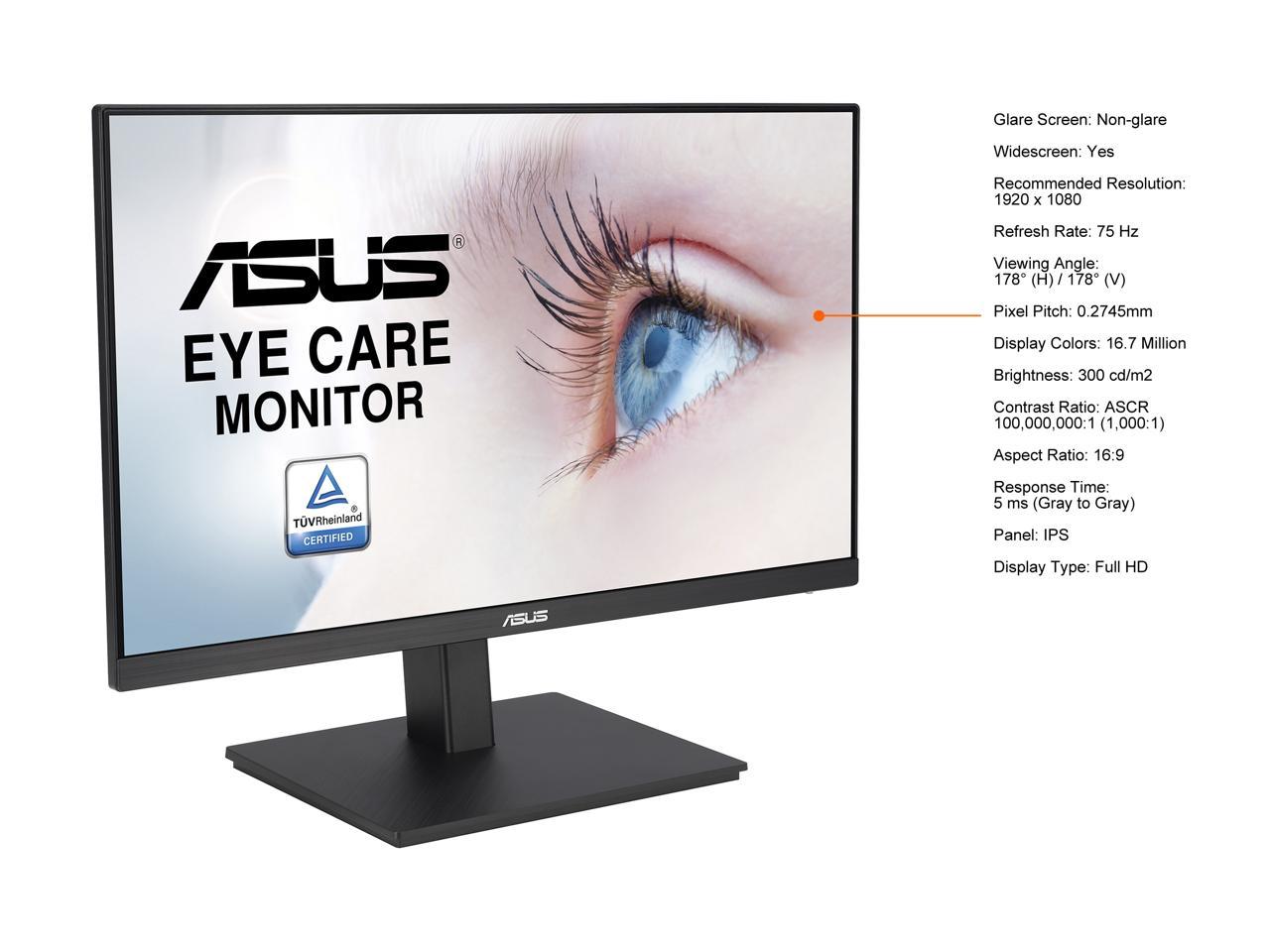 ASUS MNTR ASUS 23.8" 75HZ IPS VA24EQSB R