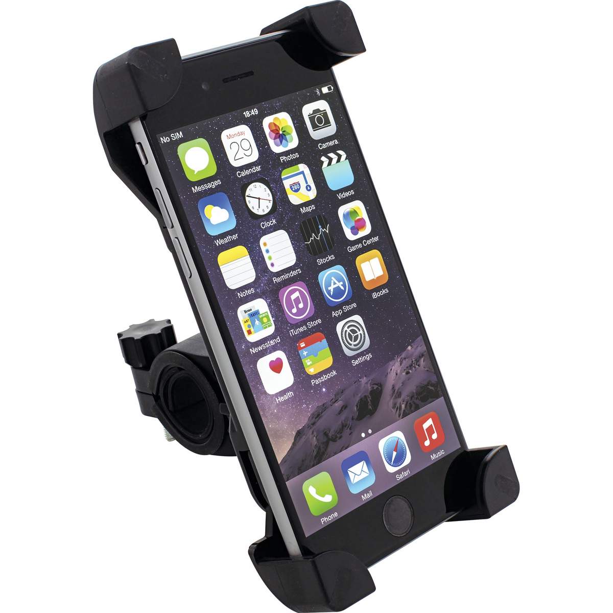 Adjustable Motorcycle/Bicycle Large Phone Mount