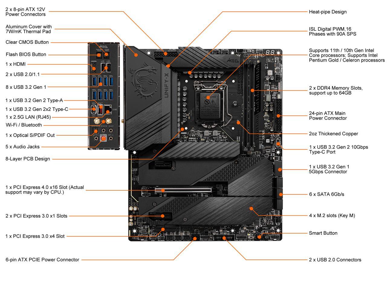 MEG Z590 UNIFY-X R