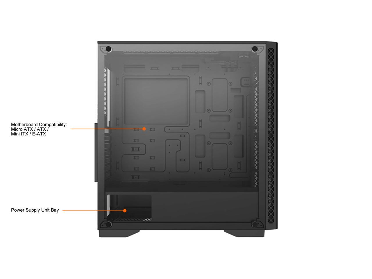 DEEPCOOL CASE DEEPCL MATREXX 50 ADD-RGB 4F R