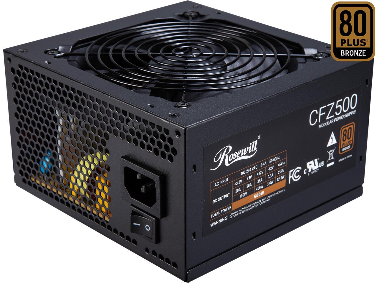 Rosewill PSU ROSEWILL 500W CFZ500 R