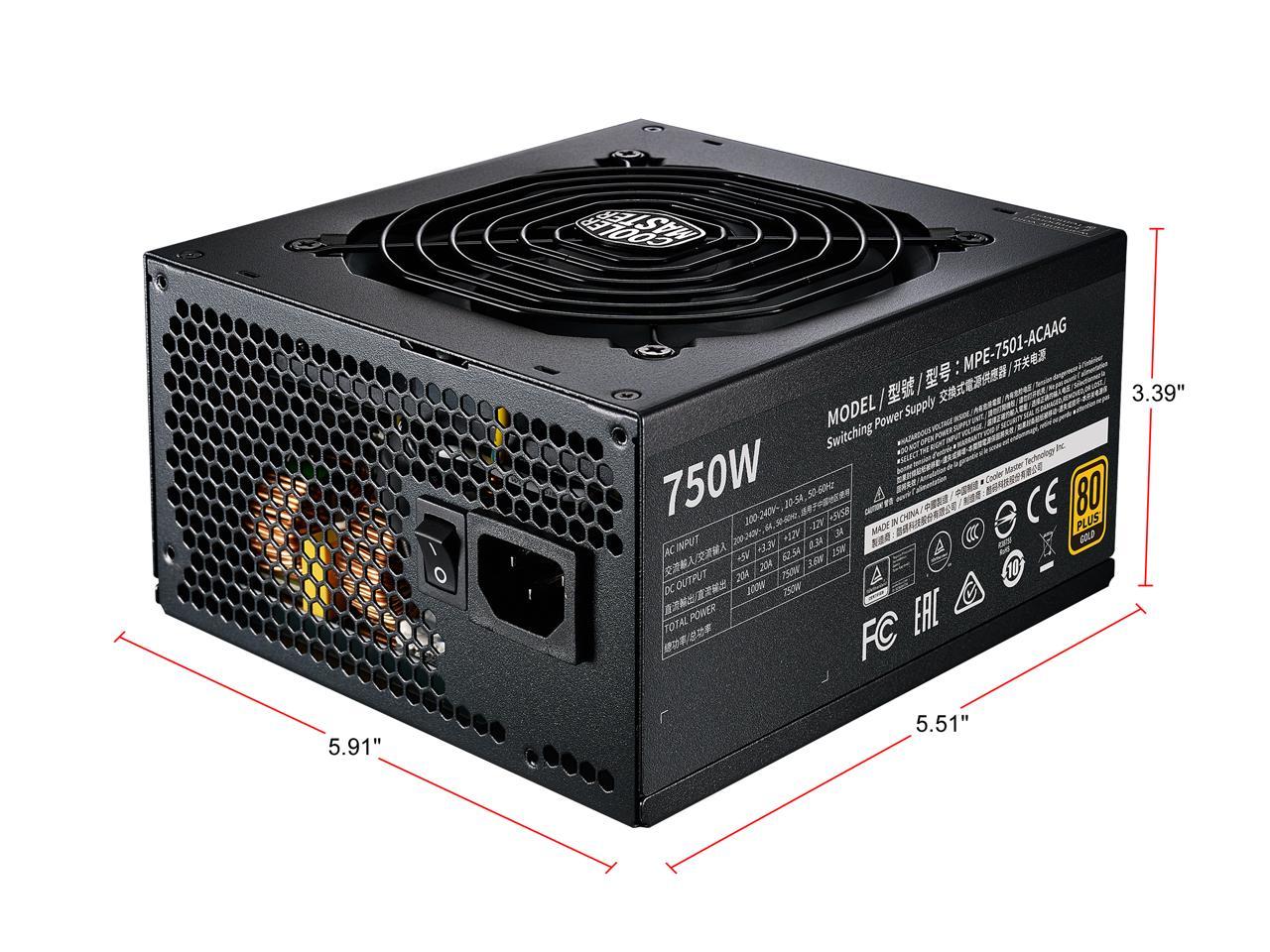 Cooler Master PSU CM 750W MPE-7501-AFAAG-US R