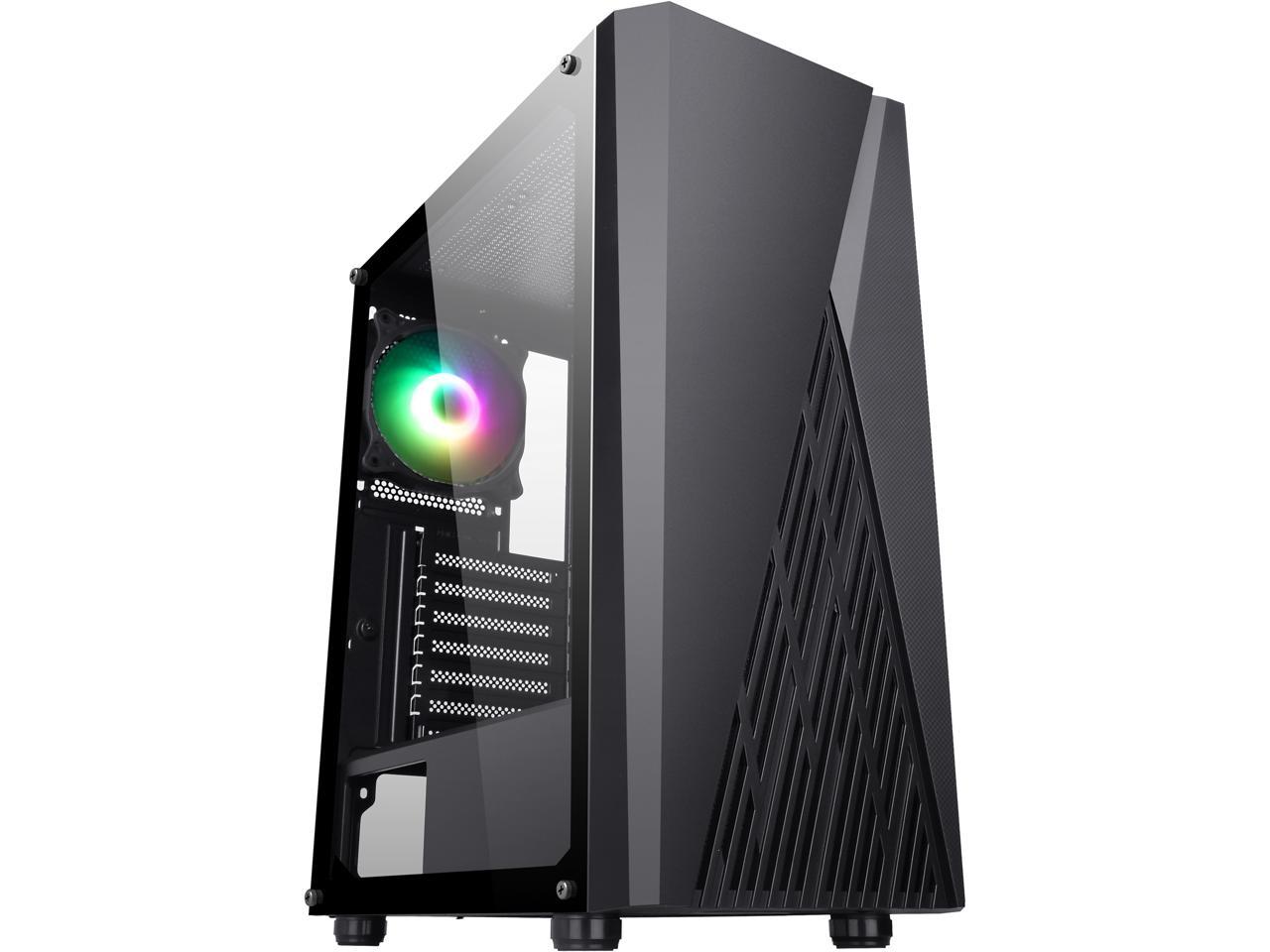 DIYPC CASE DIYPC S1-BK-ARGB R